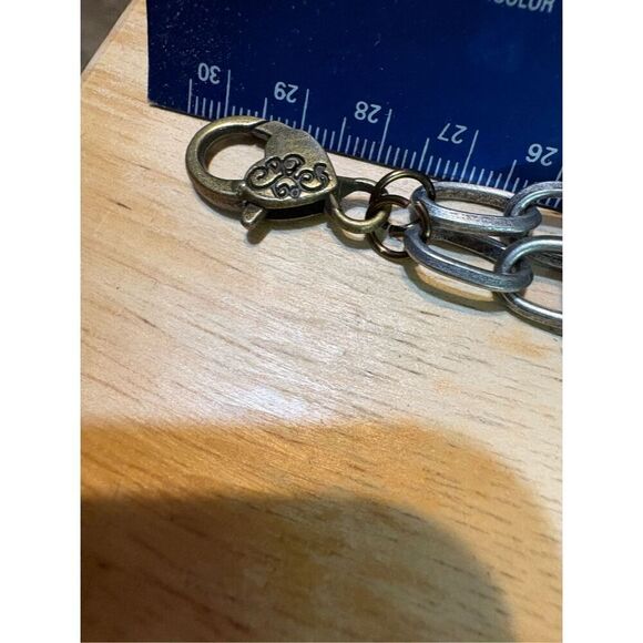 Bracelet, Mixed Metals Chain bracelet, NEW, Hand made - Picture 4 of 5